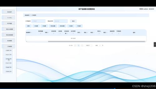 基于Python Flask的農產品銷售與管理系統設計與實現——以山東信息系統集成服務公司為背景
